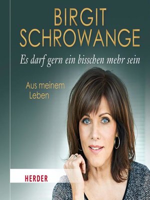 cover image of Es darf gern ein bisschen mehr sein